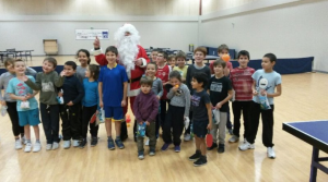 Pere Noel avec ts les enfants